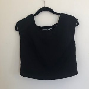 Black Crop Top